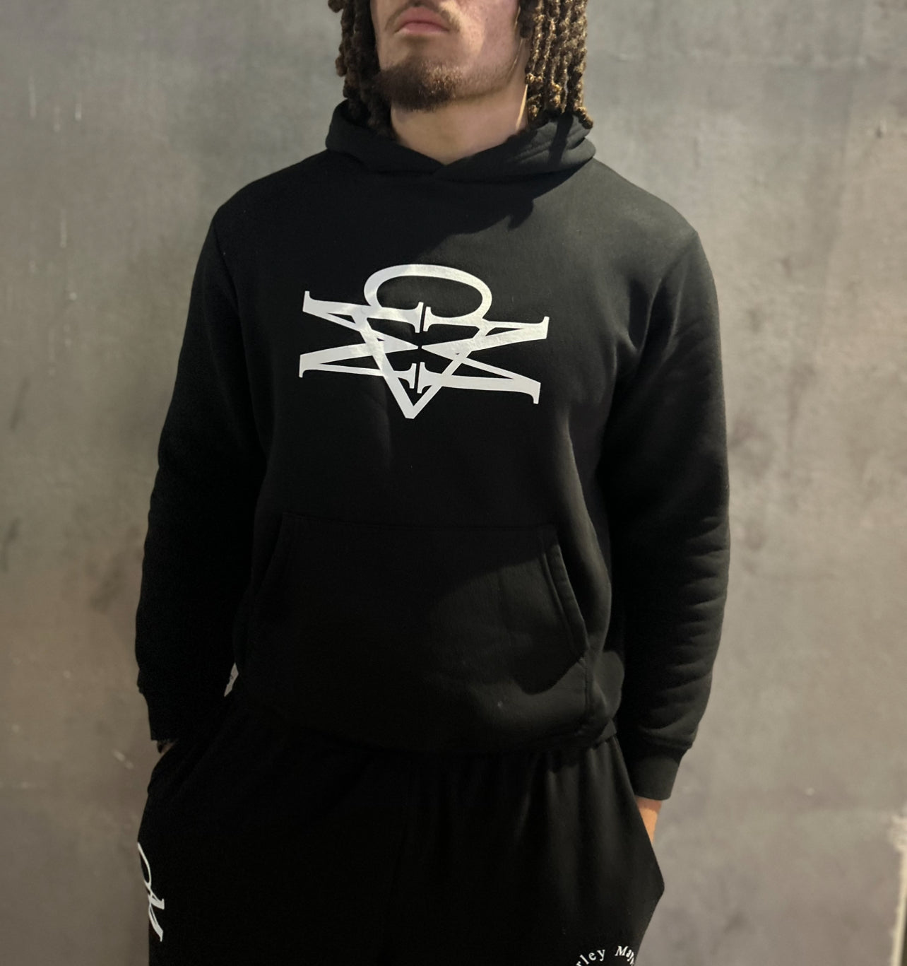 MARLEY MAYVILLE BIG LOGO HOODIE